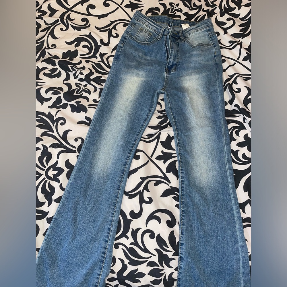 High Waist Bootcut Jeans